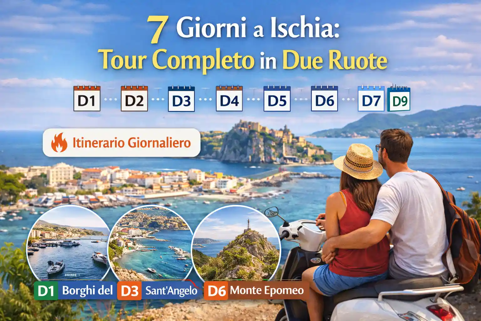 7 Giorni a Ischia: Tour Completo in Due Ruote