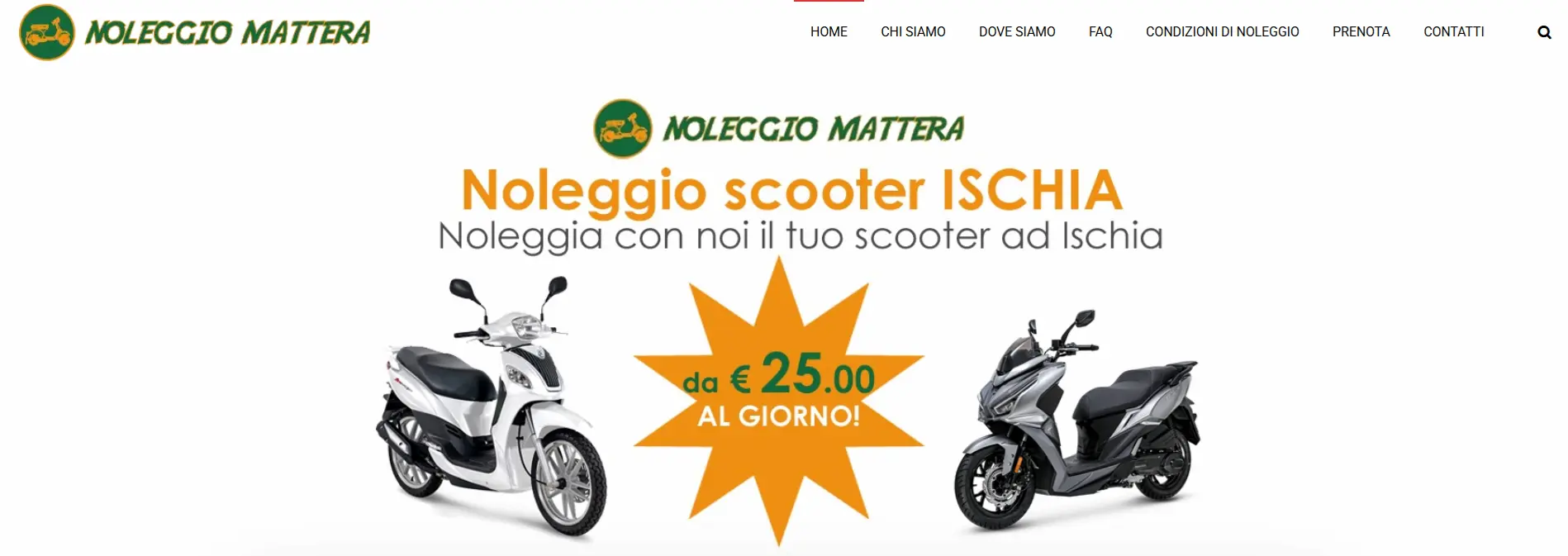 Foto principale noleggio Noleggio Mattera - Veicoli disponibili a Casamicciola Ischia